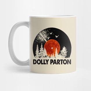 Dolly Name Record Music Forest Gift Mug